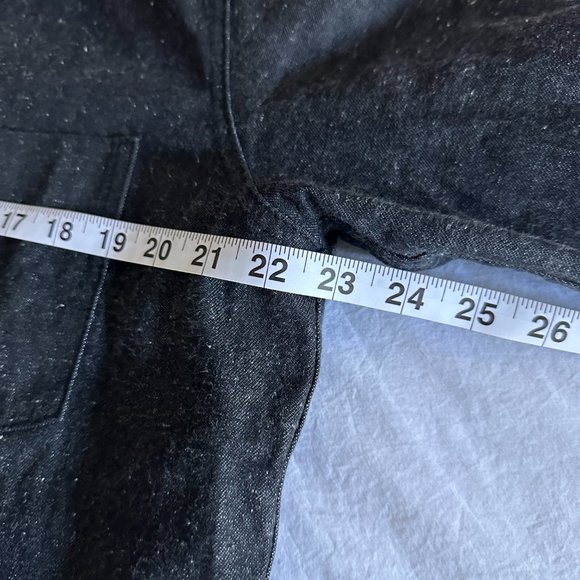 ❌SOLD❌ Rogue Territory Charcoal Denim Snap Button Service Shirt XL - Picture 5 of 6